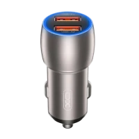 Автомобильное зарядное устройство XO CC52, 18Вт, Серый