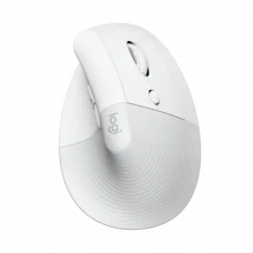 Mouse Wireless Logitech Lift Vertical, Alb