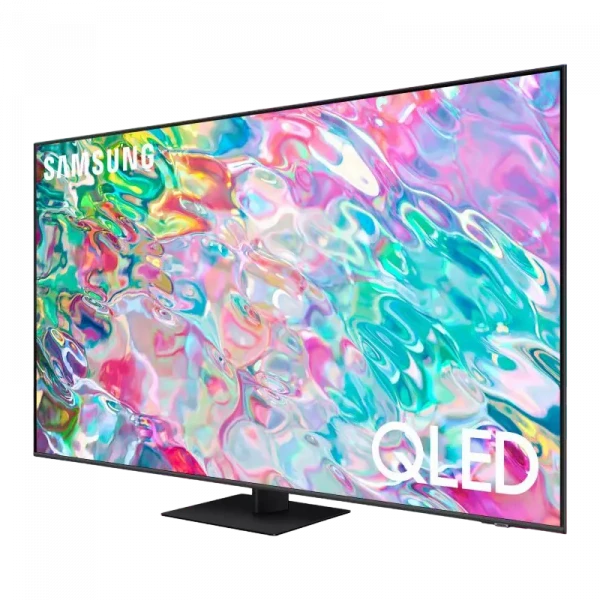 75 QLED SMART Телевизор Samsung QE75Q70BAUXUA, 3840x2160 4K UHD, Tizen, Чёрный