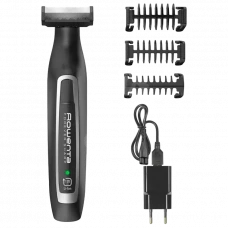 Мужской Триммер Rowenta Forever Sharp TN6000F5, Чёрный | Серебристый