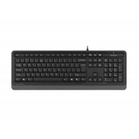 Клавиатура A4Tech FK10, Проводное, Чёрный/Серый