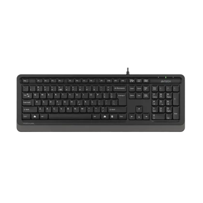 Клавиатура A4Tech FK10, Проводное, Чёрный/Серый