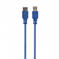 Удлинитель Cablexpert CCP-USB3-AMAF-6, USB Type-A (F)/USB Type-A (M), 1,8м, Синий