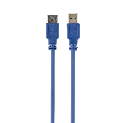 Удлинитель Cablexpert CCP-USB3-AMAF-6, USB Type-A (F)/USB Type-A (M), 1,8м, Синий