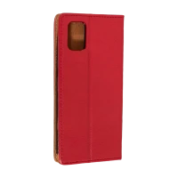 Husă tip carte Xcover Redmi 9T/Poco M3 - Soft Book, Roșu