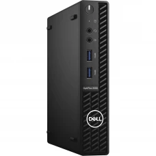 Sistem Desktop PC DELL OptiPlex 3080, Tiny, Intel Core i3-10105T, 8GB/256GB, Intel UHD Graphics 630, Linux Ubuntu