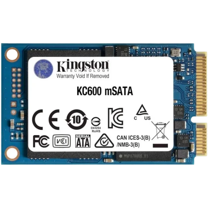 Накопитель SSD Kingston KC600, 512Гб, SKC600MS/512G