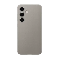 Чехол Samsung Vegan Leather Case Galaxy S24, Серо-коричневый
