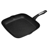 Сковорода-гриль Polaris Monolit-28G, 28см, Чёрный