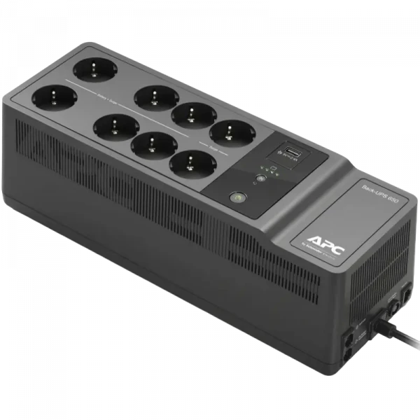 Источник бесперебойного питания APC Back-UPS BE650G2-RS, Линейно-интерактивный, 650VA