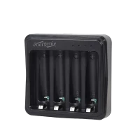 Încărcător Acumulatori Gembird BC-USB-03, Negru