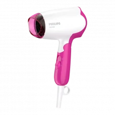 Компактный фен Philips DryCare Essential BHD003/00, 1400 Вт, Белый | Розовый