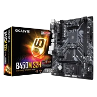 Материнская плата Gigabyte B450M S2H, AM4, AMD B450, Micro-ATX