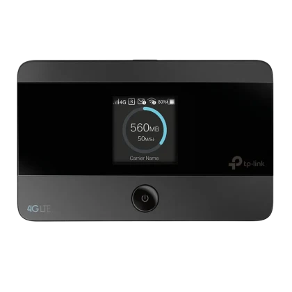 Мобильный Wi‑Fi роутер TP-LINK M7350, 2G, 3G, 4G, Чёрный
