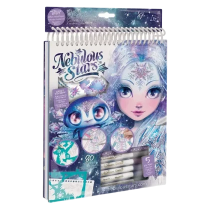 Caiet de schite Nebulous Stars Geometric Crystal Pages Iceana 11122