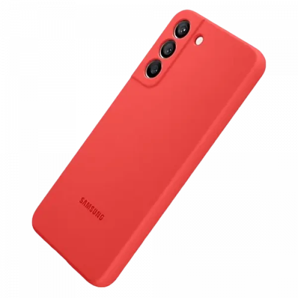 Husă Samsung Silicone Cover for Galaxy S22+, Roșu