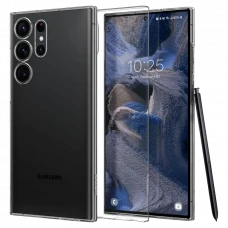Husă Spigen Samsung S23 Ultra, Airskin, Crystal Clear