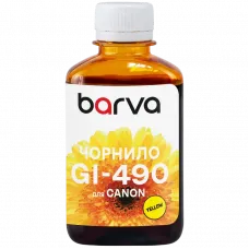 Recipient de cerneală Barva G490 (Canon G-Series), G490-506 (711), Galben