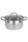 Кастрюля RESTO 92004, 4,6л, 22см, Нержавеющая сталь