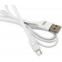 Кабель для зарядки и синхронизации XO NB150, USB Type-A/micro-USB, 1м, Белый