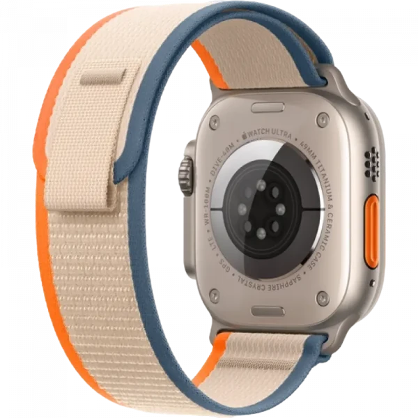 Ceas inteligent Apple Watch Ultra 2, 49mm, Portocaliu | Bej