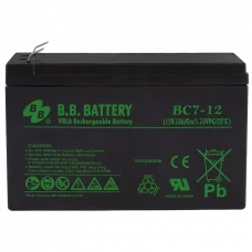 Acumulator UPS B.B. BC7-12, 12V, 7Ah