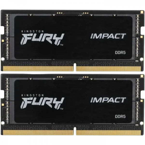 Оперативная память Kingston FURY Impact, DDR5 SDRAM, 5600 МГц, 32 Гб, KF556S40IBK2-32