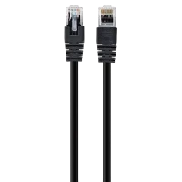 Patch cord Cablexpert PP12-0.25M/BK, CAT5e UTP, 0,25m, Negru