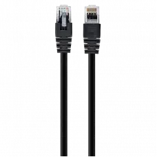 Patch cord Cablexpert PP12-0.25M/BK, CAT5e UTP, 0,25m, Negru