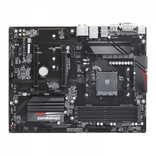Placă de bază Gigabyte B450 GAMING X, AM4, AMD B450, ATX