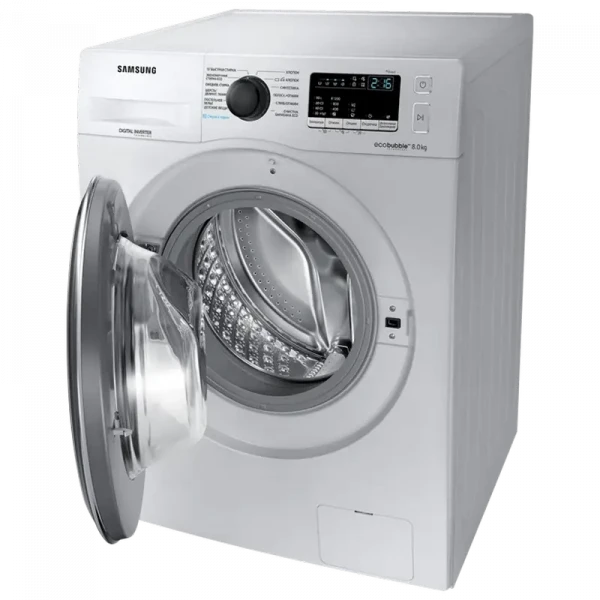 Стиральная машина Samsung WW80R42LHES, 8кг, Белый