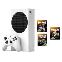 Игровая консоль Microsoft Xbox Series S, Белый, Fortnite, Fall Guys, Rocket League Bundle