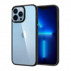Husă Spigen iPhone 13 Pro, Ultra Hybrid, Negru mat