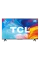 50 LED SMART Телевизор TCL 50P635, 3840x2160 4K UHD, Google TV, Чёрный