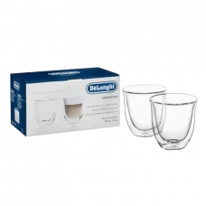 Набор стаканов DeLonghi 190 мл 2 шт, Прозрачный