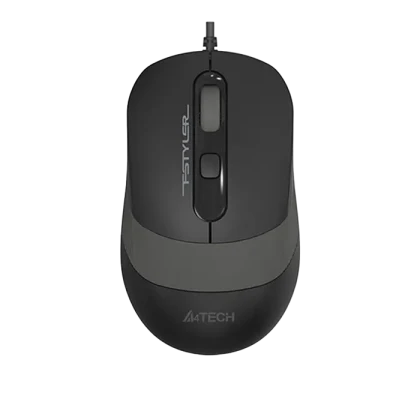 Мышь A4Tech FM10, Чёрный/Серый