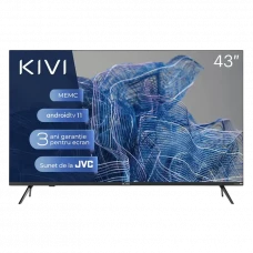 43 LED SMART TV KIVI 43U750NB, 3840x2160 4K UHD, Android TV, Negru