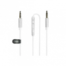Cablu audio Remax S120, 3.5 mm - 3.5 mm, 1,2m, Alb