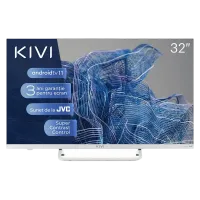 32 LED SMART Телевизор KIVI 32F750NW, 1920x1080 FHD, Android TV, Белый