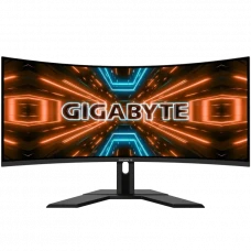 34 Monitor Gaming Gigabyte G34WQC, VA 3440x1440 WQHD, Negru