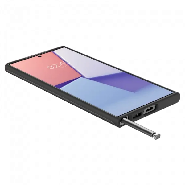 Husă Spigen Samsung S23 Ultra, Thin Fit, Negru