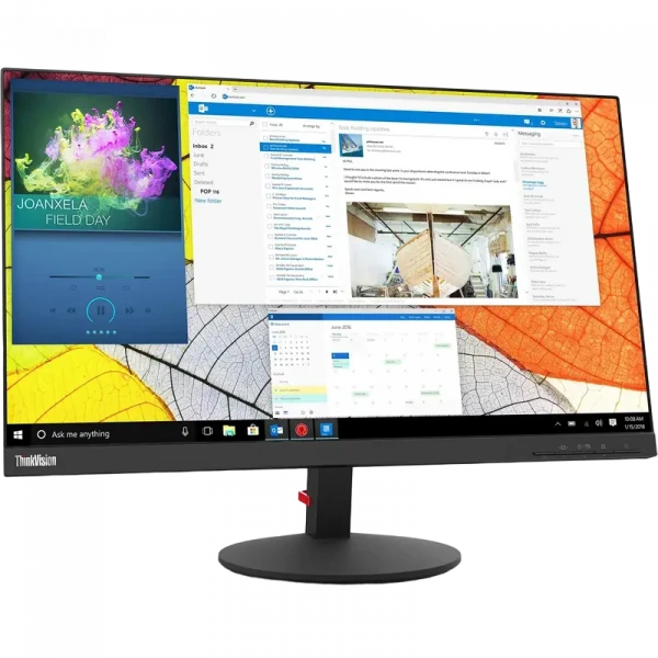 Монитор Lenovo S27q-10 / 27 дюймов / IPS 2560x1440 WQHD / Чёрный