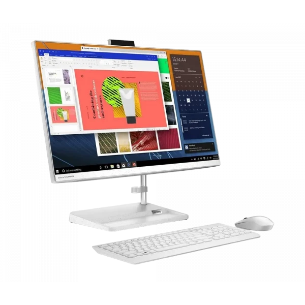 Computer All-in-One Lenovo IdeaCentre 3 24IAP7, 23,8, Intel Core i3-1215U, 8GB/512GB, Fără SO, Alb