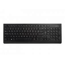 Tastatură Lenovo 300 USB, Cu fir, Negru