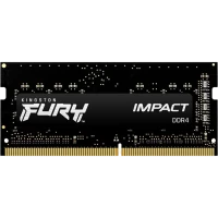 Оперативная память Kingston FURY Impact, DDR4 SDRAM, 3200 МГц, 8Гб, KF432S20IB/8