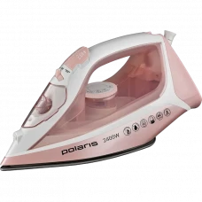 Fier de călcat Polaris PIR 2497AK, 2400W, Roz