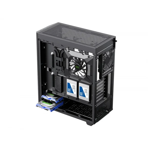 Компьютерный корпус Gamemax Precision, Midi-Tower, ATX, Чёрный