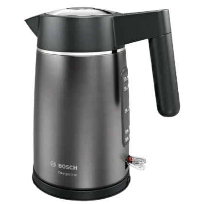 Fierbător electric Bosch TWK5P475, Classic grey crystal