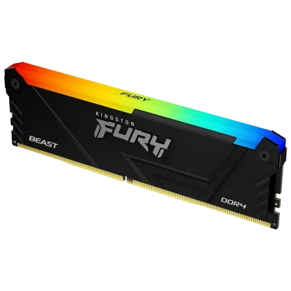 Memorie RAM Kingston FURY Beast RGB, DDR4 SDRAM, 3600 MHz, 8GB, KF436C17BB2A/8