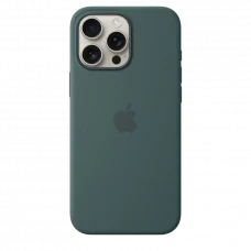 Чехол Apple iPhone 16 Pro Max Silicone Case with MagSafe, Lake Green
